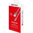 SKROSS Steel Line USB kábel, töltő, szinkron (microUSB) 1,2m