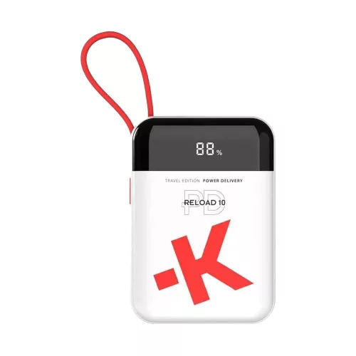 SKROSS RELOAD10 Travel / utazásra kész 10.000 mAh POWERBANK+ USB-C kábel, feltöltve