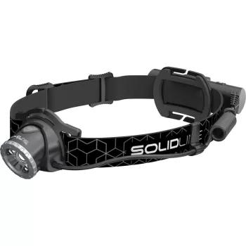   Solidline SH6R tölthető fejlámpa 600/250/30lm 18650 fókusz Blister
