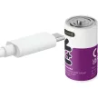 Uniross RCR123 Li-ion USB-C 3.7V 34,5mm 500mAh