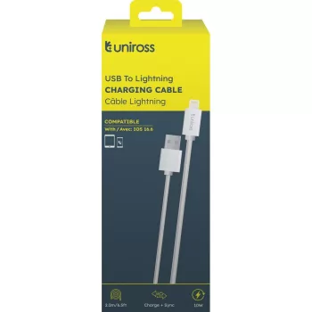 USB - Lightning kábel, 2m, Charge + Sync