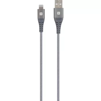   SKROSS Steel Line USB kábel, töltő, szinkron, (lightning) 1,2m