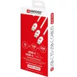 SKROSS USB kábel, töltő, szinkron, multipack (USB-C - USB-C) 0,15m / 1,2m / 2m