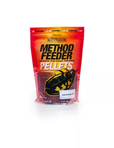 Mivardi Method Pellet - Krill & Robin Red