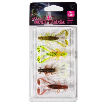 Fox Rage Ultra UV Micro Critter Mixed Colour Lure Pack