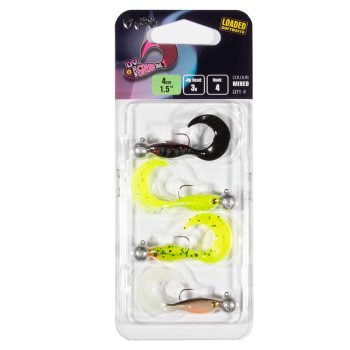 Fox Rage Ultra UV Micro Grub Mixed Colour Loaded Lure Pack