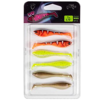 Fox Rage Mini Fry Mixed Colour Lure Pack