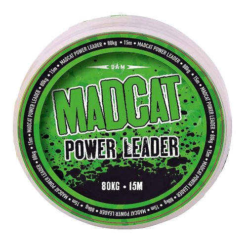 MADCAT ELŐKEZSINÓR POWER LEADER, 15M, 1,00MM, 100KG, BARNA