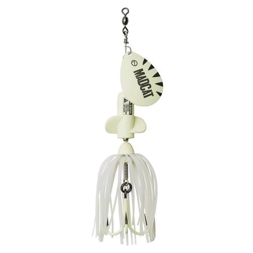 MADCAT A-STATIC SCREAMING SPINNER, 3/0, 65G, S GLOW