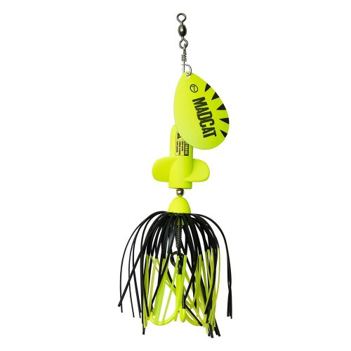 MADCAT A-STATIC SCREAMING SPINNER, 3/0, 65G, S FLUO YELLOW
