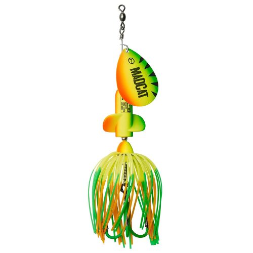MADCAT A-STATIC SCREAMING SPINNER, 3/0, 65G, S FIRETIGER UV