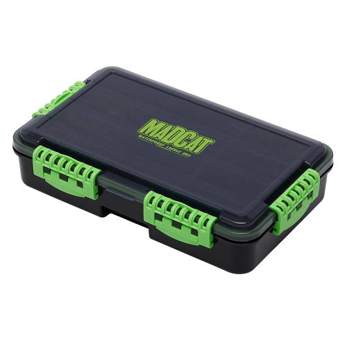 MADCAT SZERELÉKES DOBOZ TACKLE BOX 4 COMPARTMENTS, 35X22X8CM