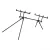 PROLOGIC ROD POD C-SERIES CONVERTIBLE LONG LEGS, 4 BOTOS