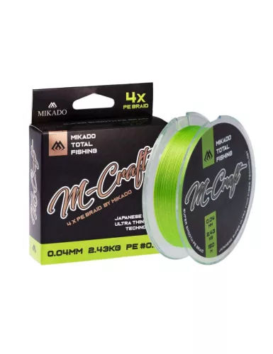 Mikado M-Craft Braid Fluo 0.06mm 150m